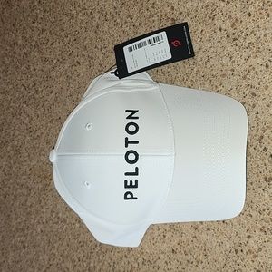 White Peloton Hat